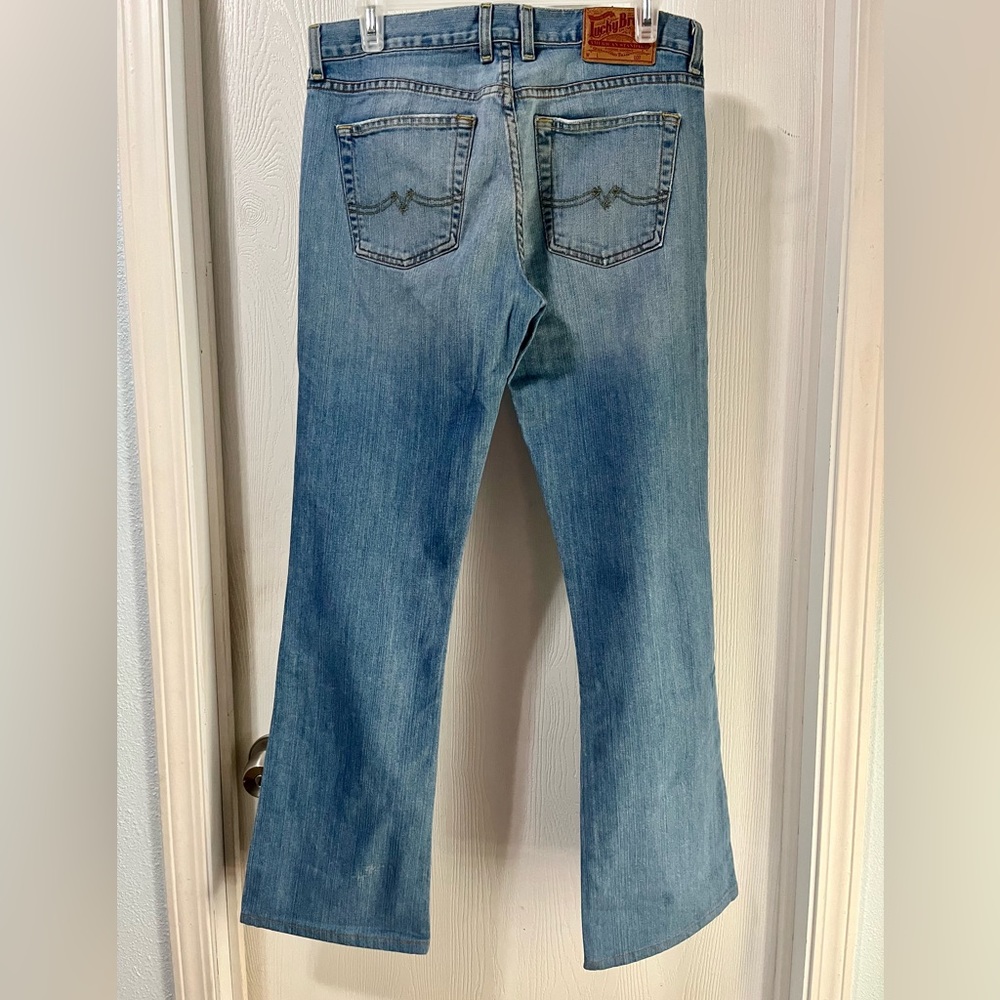 Lucky brand jeans, light blue denim - Picture 3 of 7